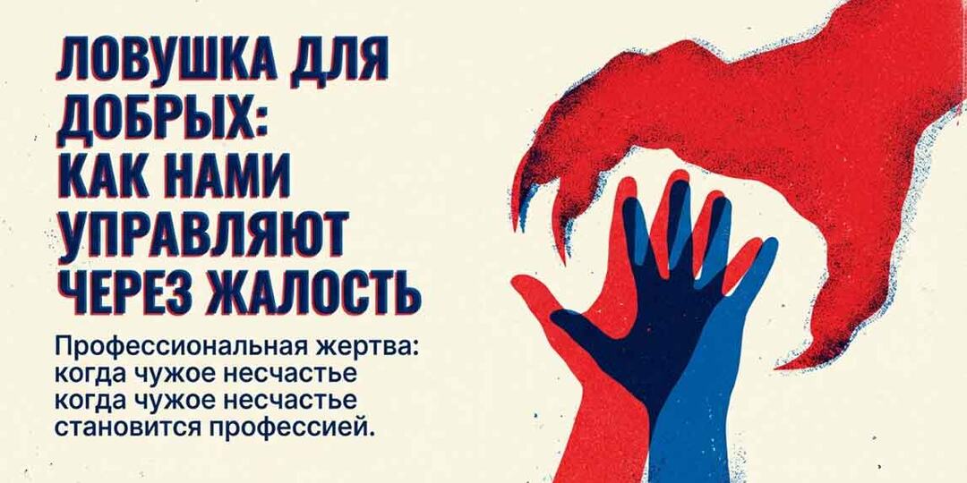 Ловушка для добрых: как манипуляторы используют маску "несчастной жертвы", чтобы управлять вами