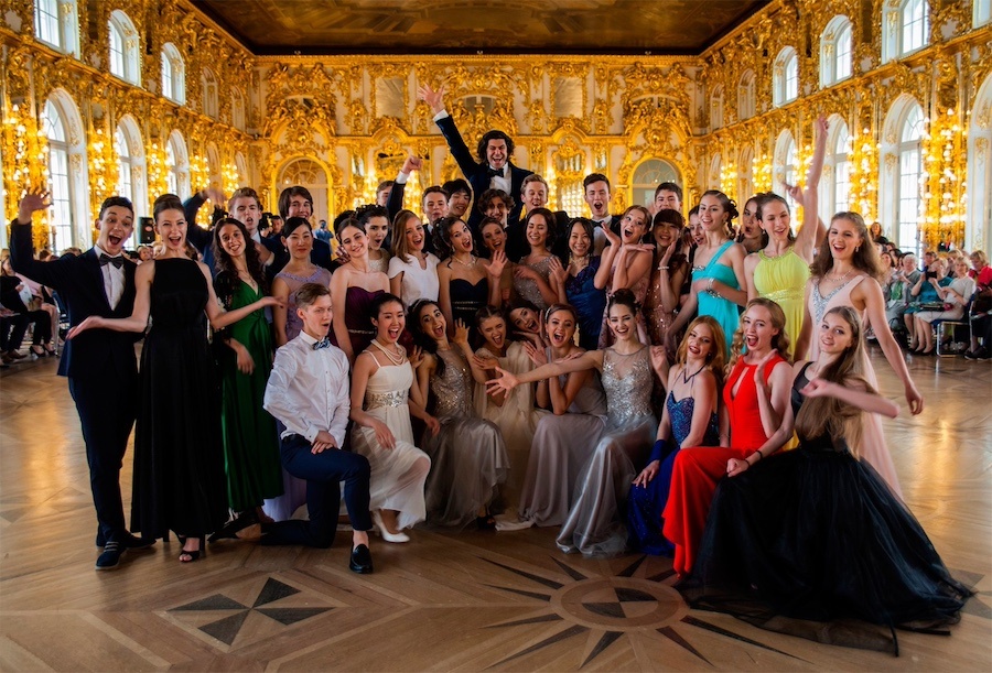 Выпускной бал Академии Русского балета имени А.Я. Вагановой в июне 2016 года. Фото: Виктор Васильев