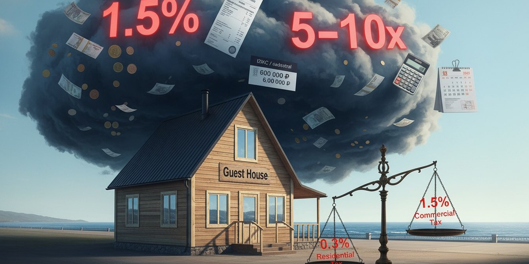 Дом у моря — бизнес? Готовьтесь платить в 5–10 раз больше