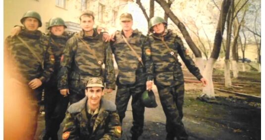 Михаил Гаврилов в армии