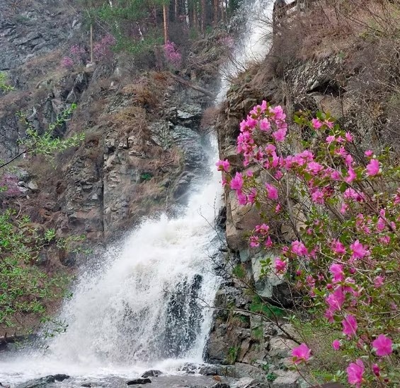 Камышлинский водопад