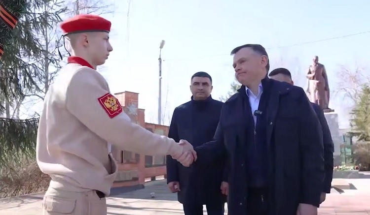    На фото стоп-кадр видеоматериала ТГ-канала Юрия Слюсаря Редактор