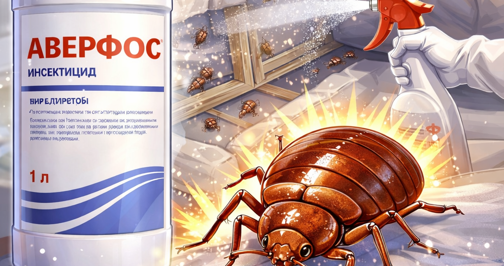 Аверфос от клопов. Описание средства. Эффективно ли от клопов?
