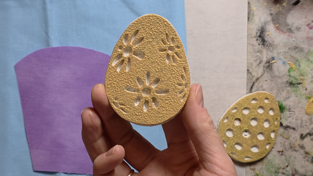 Штамп пасхальное яйцо