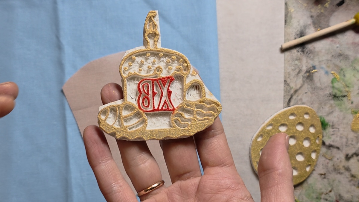 Штамп кулич