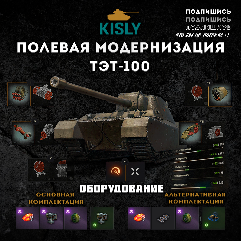 Полевая модернизация ТЭТ-100