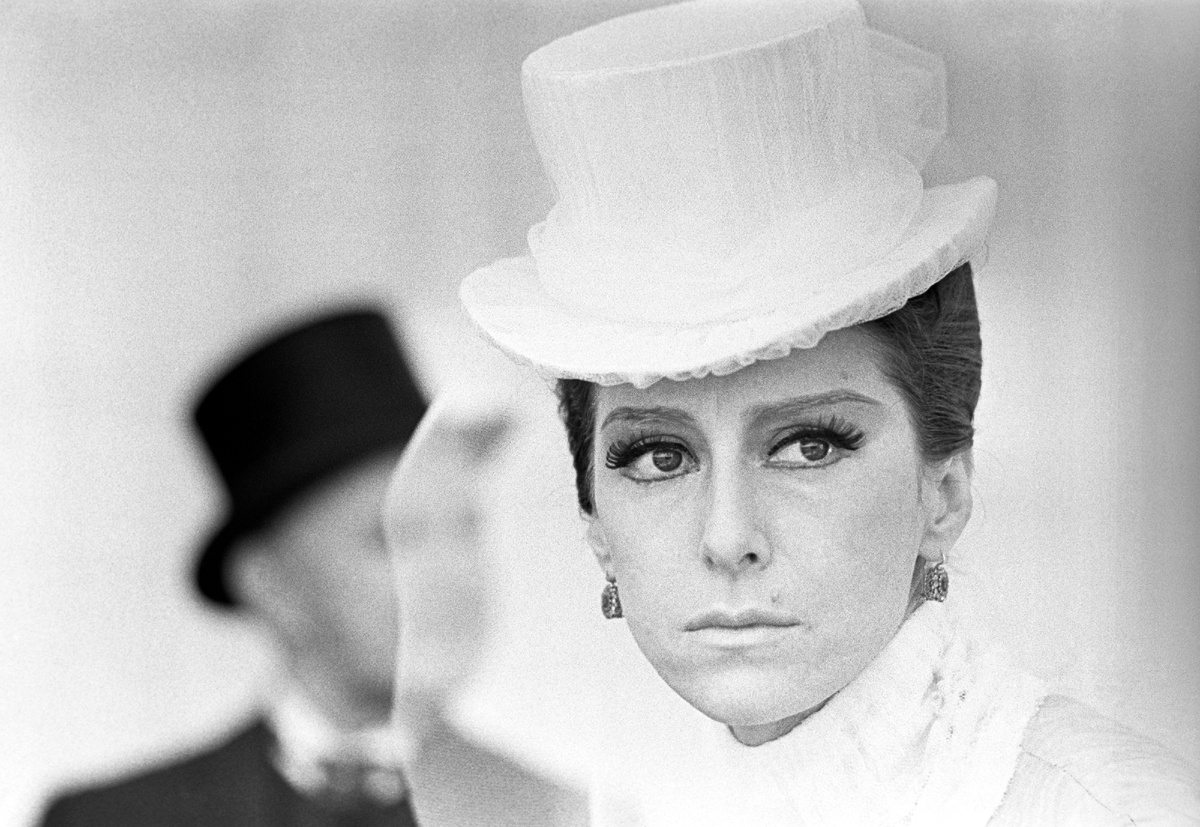 Майя Плисецкая в роли Бетси на съёмочной площадке фильма «Анна Каренина». Фото: архив ИТАР-ТАСС