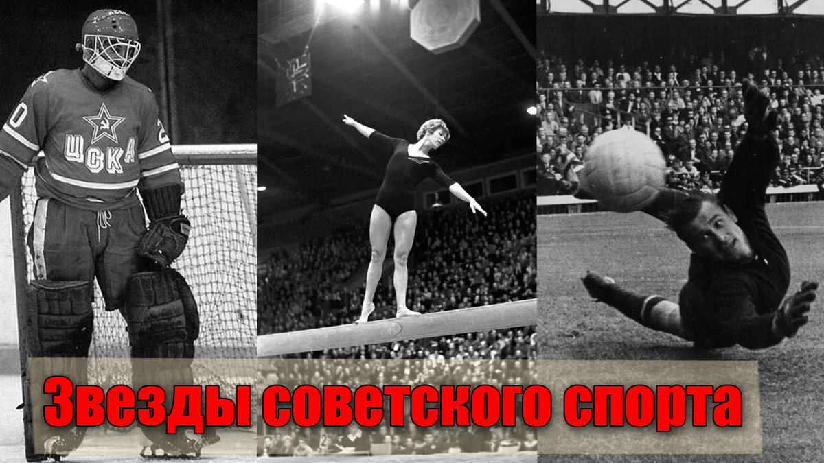 Самые титулованные спортсмены СССР в разных видах спорта