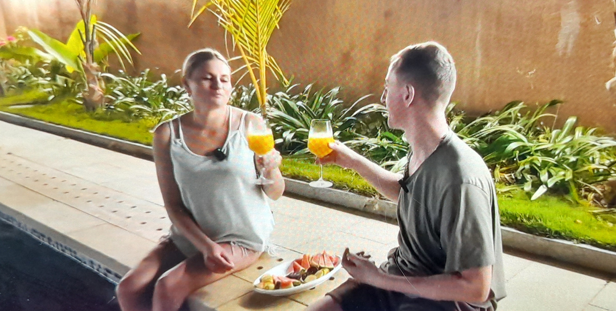 Алик и Вероника Граковичи (фото из эфира на «Okko»)