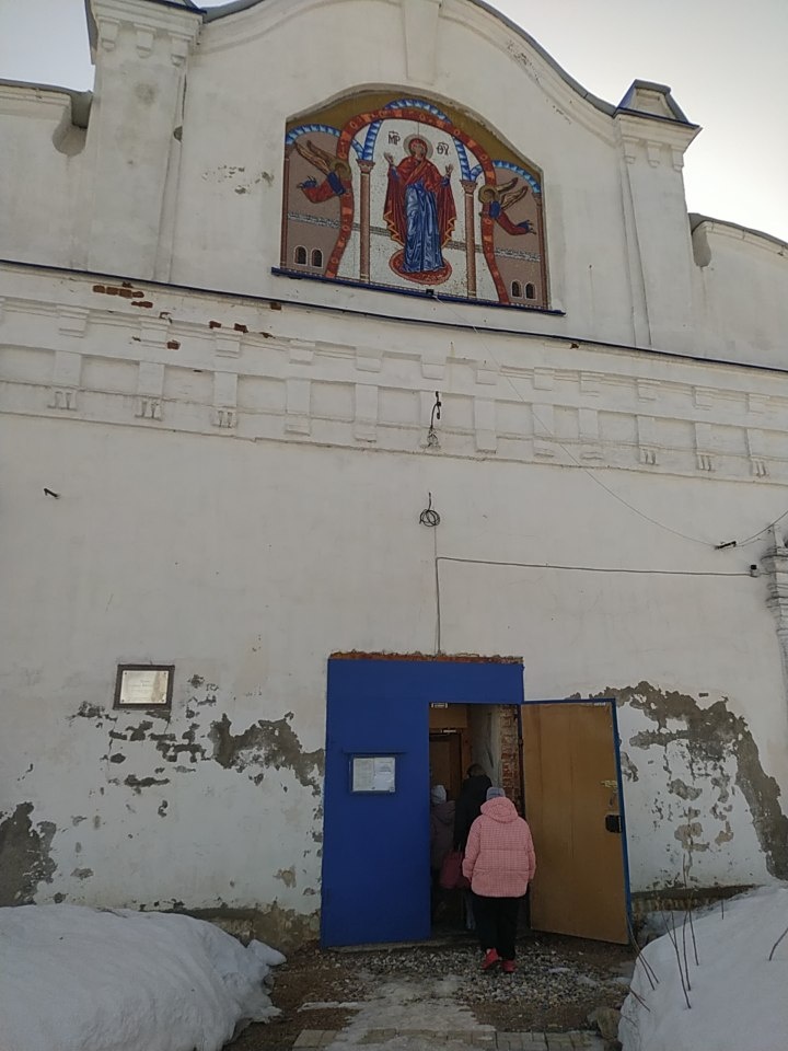 В село Великое посетили храм