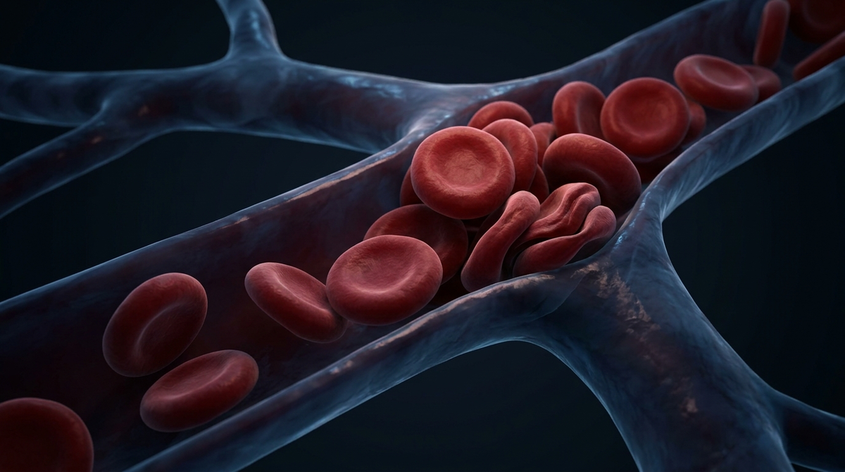 Густая кровь не способна проникнуть в самые тонкие капиляры.