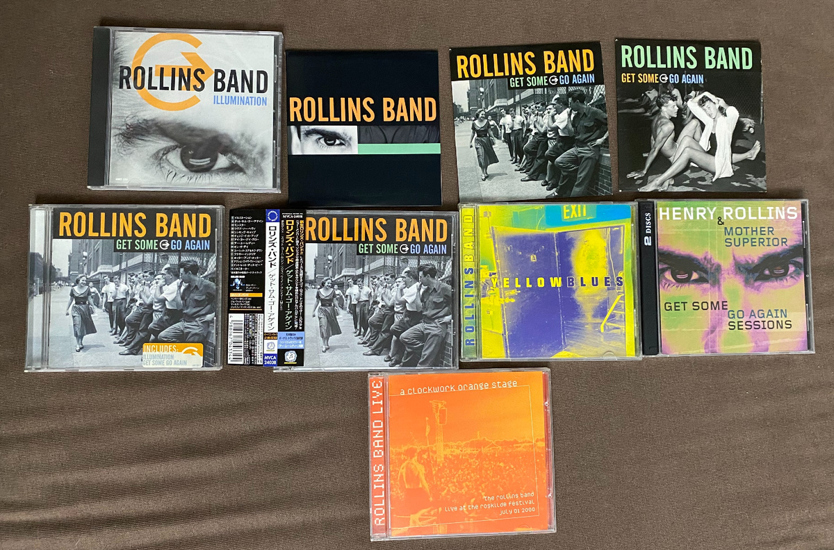 Релизы эпохи "Get Some Go Again" (из коллекции автора). Фото автора.