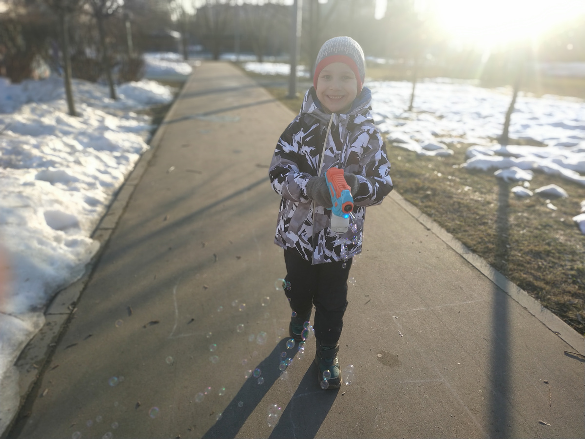 Пузыри, а сколько счастья!