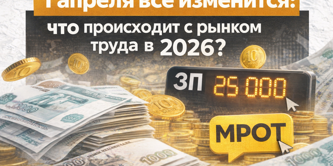 1 апреля всё изменится: что ждет рынок труда в 2026?