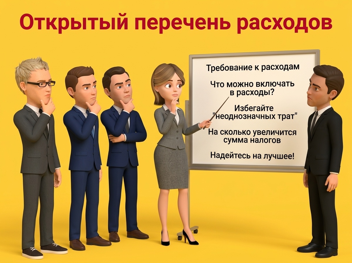 Открытый перечень расходов по УСН 2026.