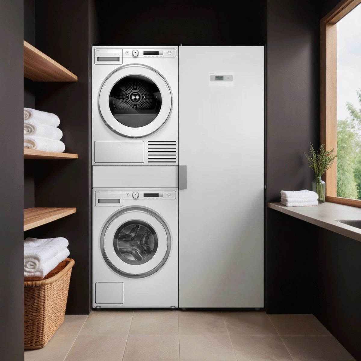 Уход за любыми тканями с интеллектуальными программами стирки и деликатной сушки.