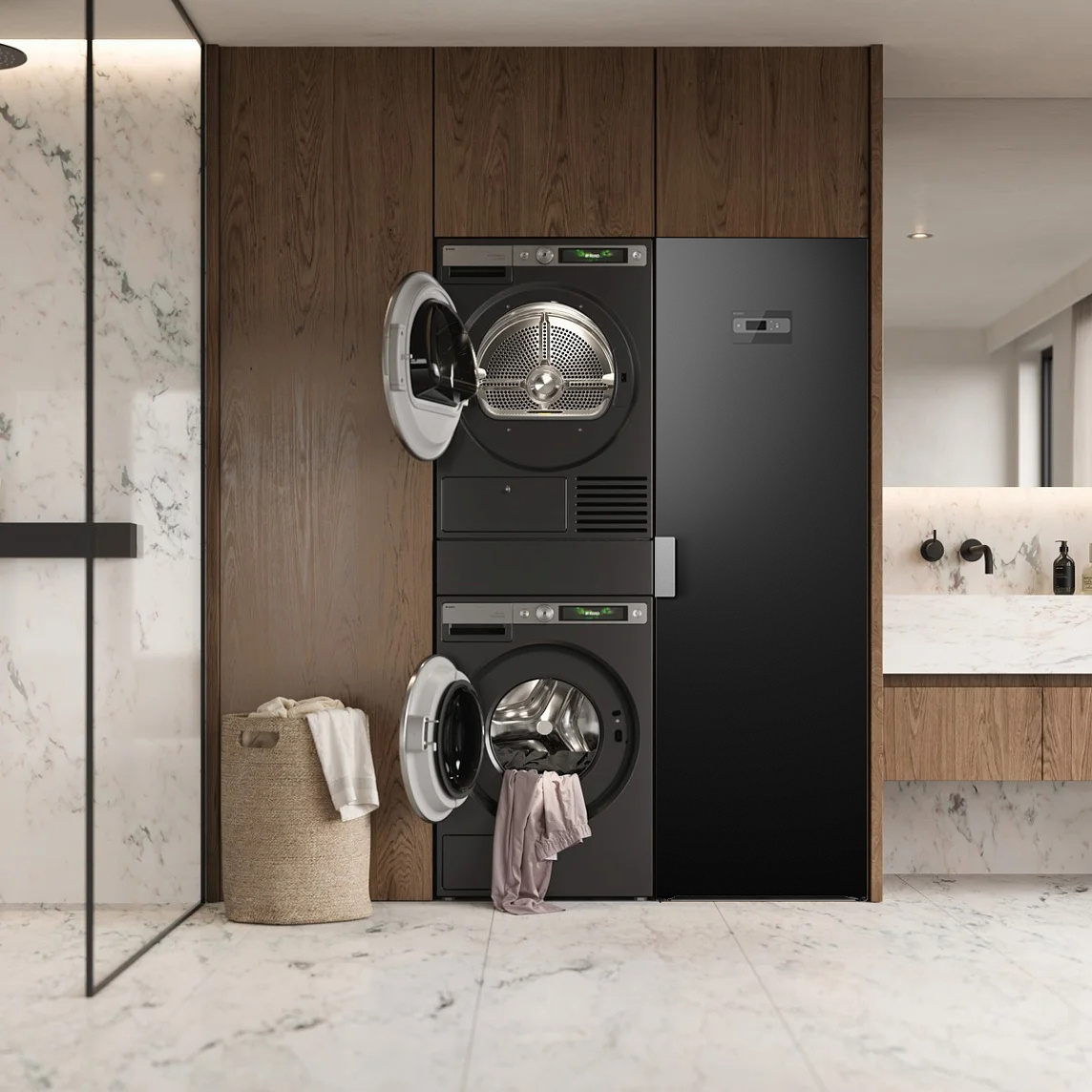 Интеграция домашей прачечной ASKO в единое стильное пространство