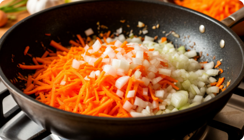 Почему лук и морковь НЕ жарят вместе? Секрет, который раскроет вкус любого блюда...
