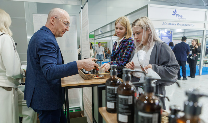 Компании представят все виды ингредиентов для косметики и парфюмерии