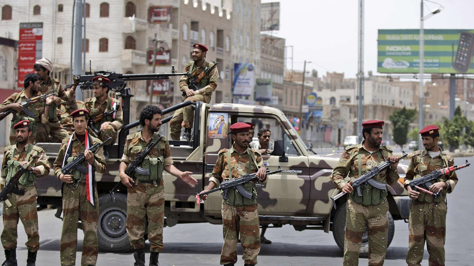 Солдаты правительственной (антихуситской) армии Йемена