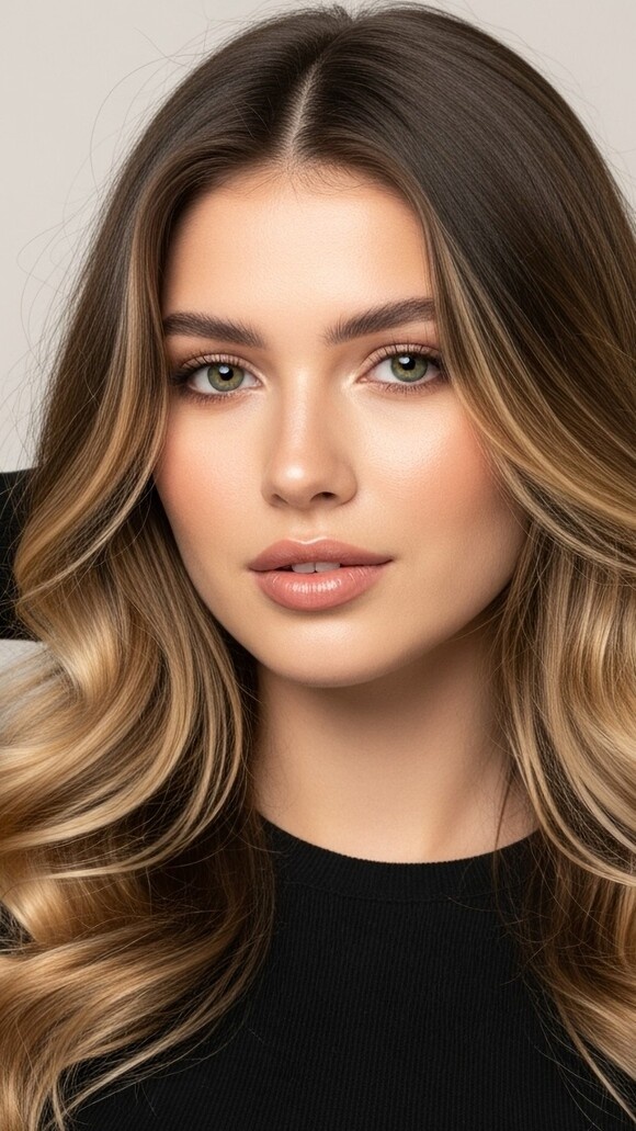     Контурное окрашивание у лица