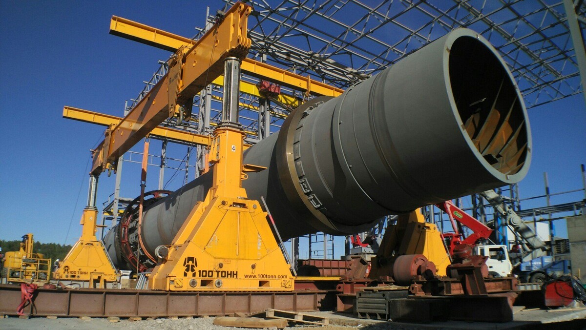 Три портальные системы используют для крупногабаритных производственных единиц
