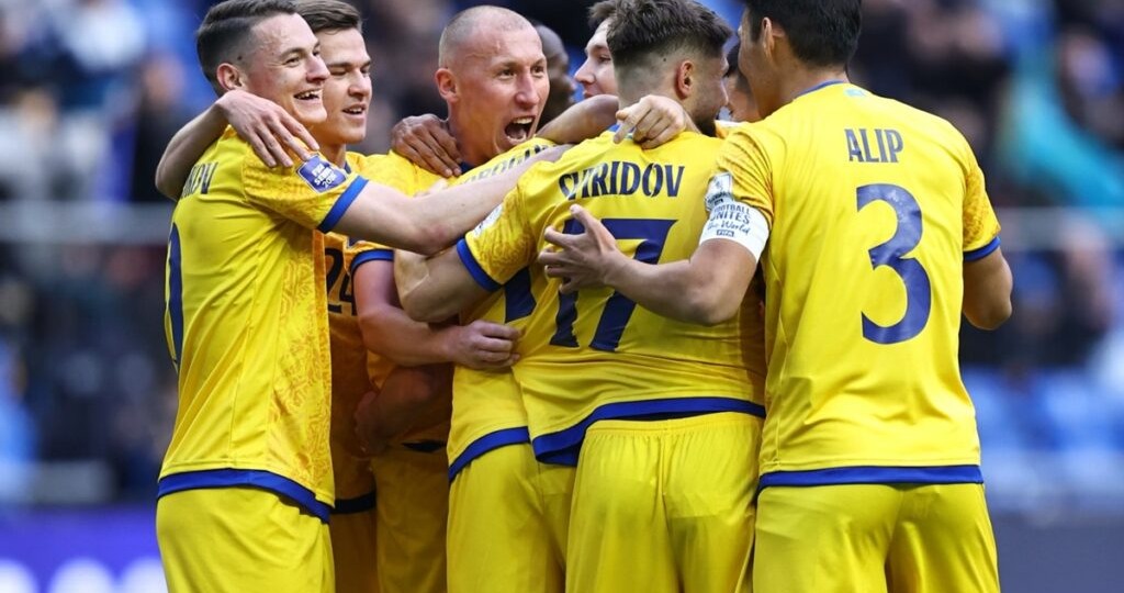 Сборная Казахстана выиграла свой первый в истории матч FIFA Series