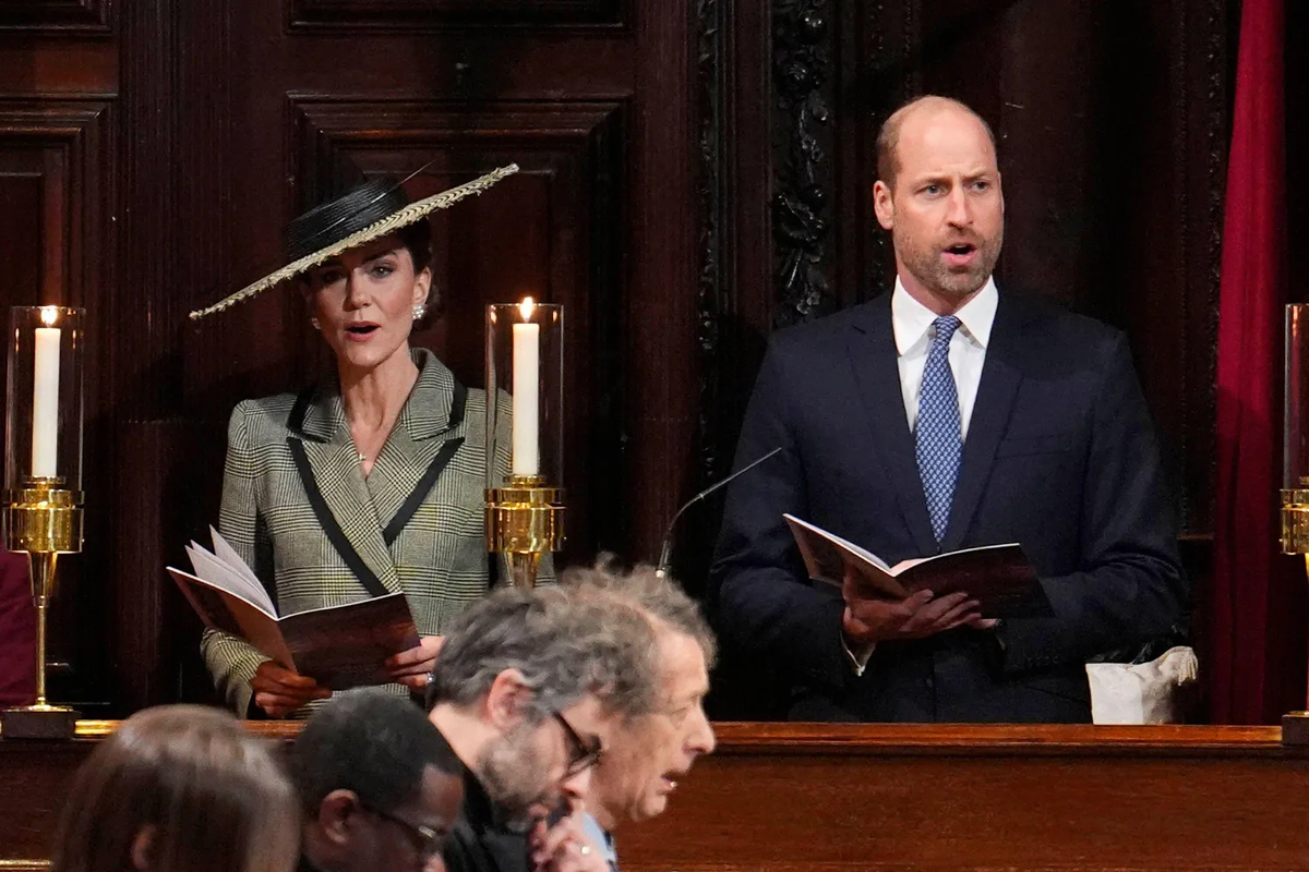 Уэльские на интронизации