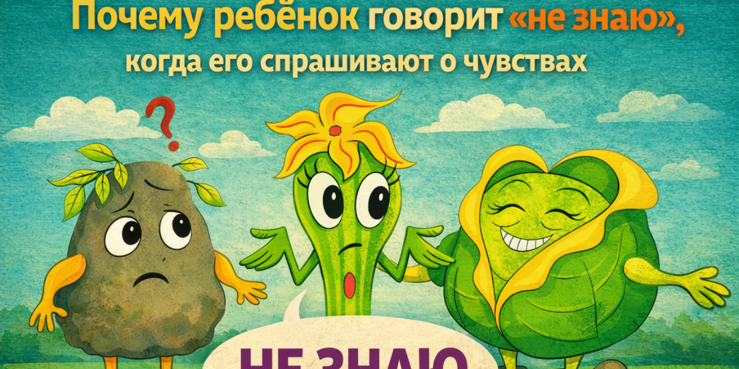 Почему ребёнок говорит «не знаю», когда его спрашивают о чувствах