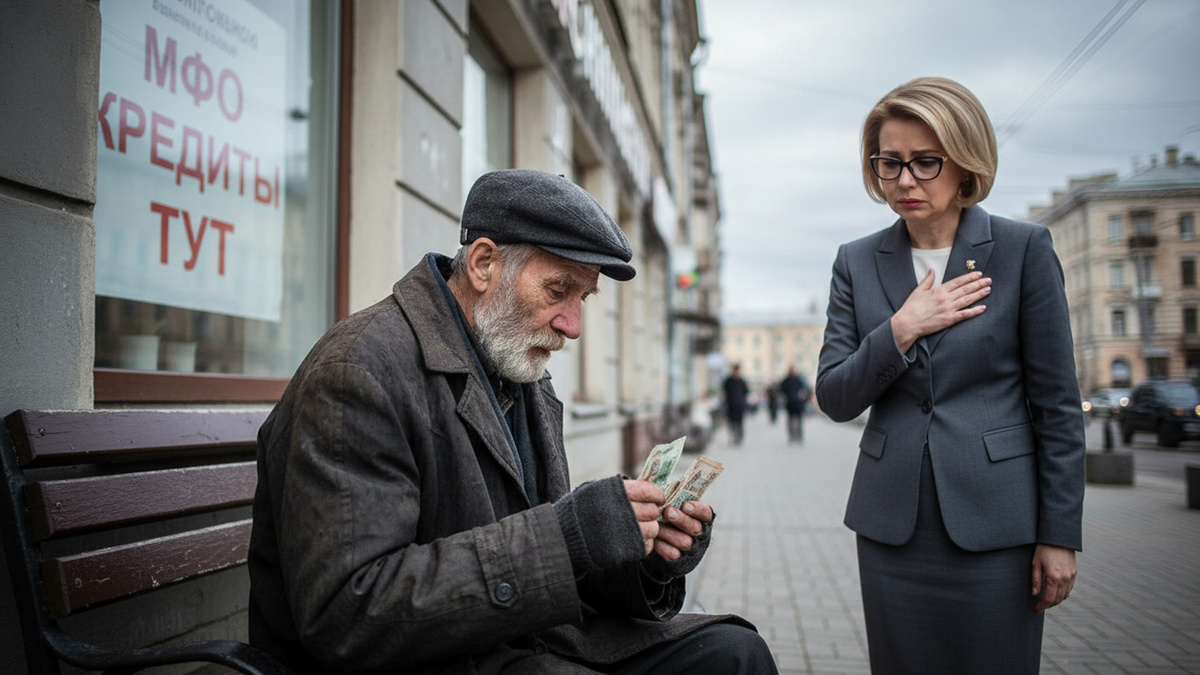    ЦБ спасёт заёмщиков МФО от нищеты. Фото: нейросеть