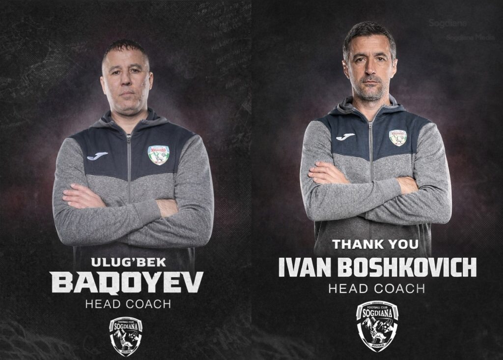 Улугбек Бакаев и Иван Бошкович Изображение пресс-службы «Согдианы»