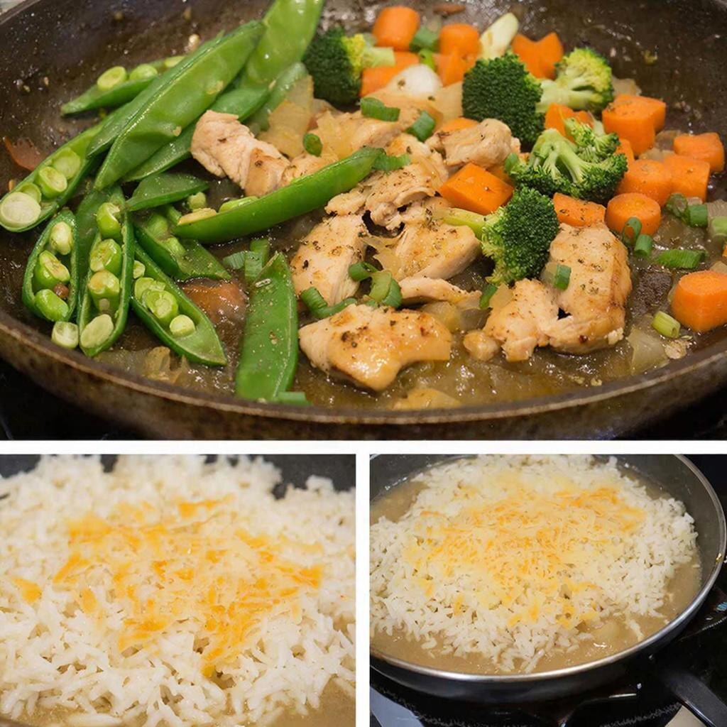 #РисПоКалифорнийски #КурицаСРисом #БлюдоНаСковороде #БыстрыйУжин #ЗдоровоеПитание