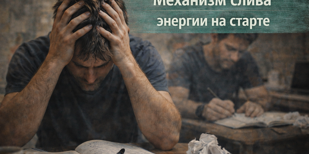 Механизм слива энергии на старте