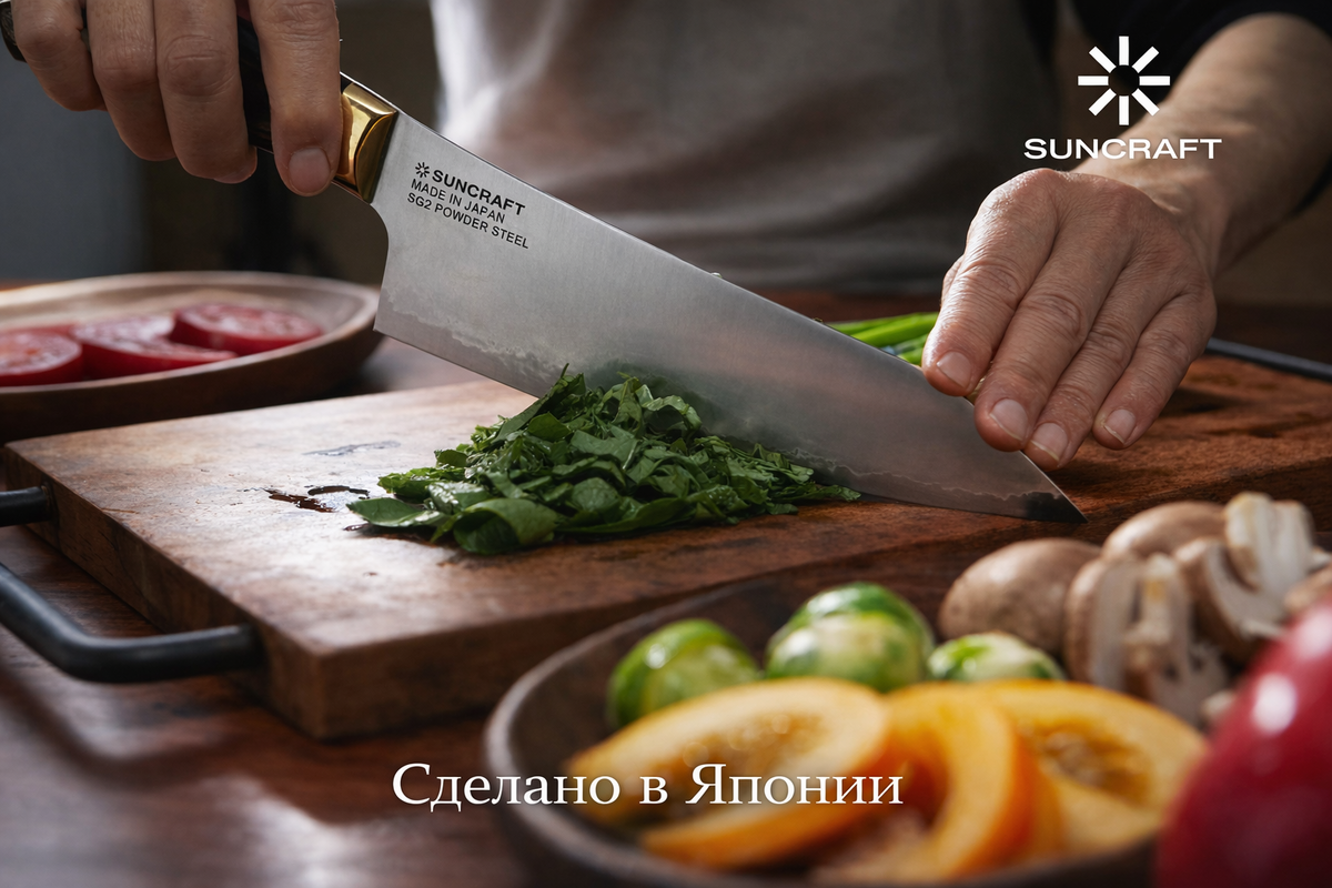 Японские ножи Suncraft.