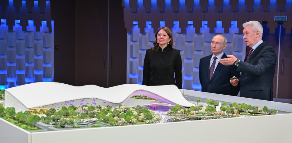     Владимир Путин и Сергей Собянин дали старт строительству национального центра «Россия»