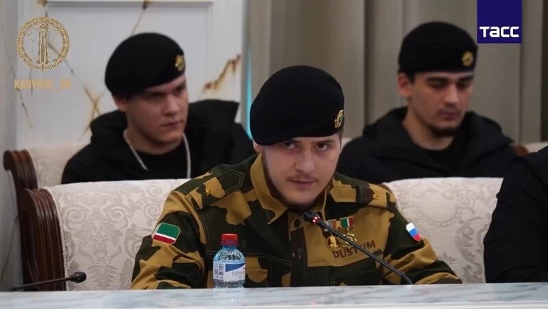      Фото: Скрин из видео из официального Telegram-канала Рамзана Кадырова/ТАСС