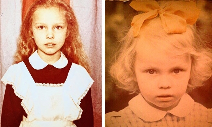 Полина Сыркина в детские годы