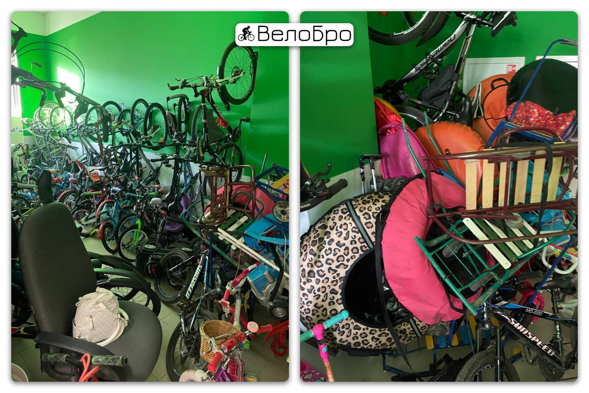 Ну там одному-то ходить затруднительно, не то что с велосипедом