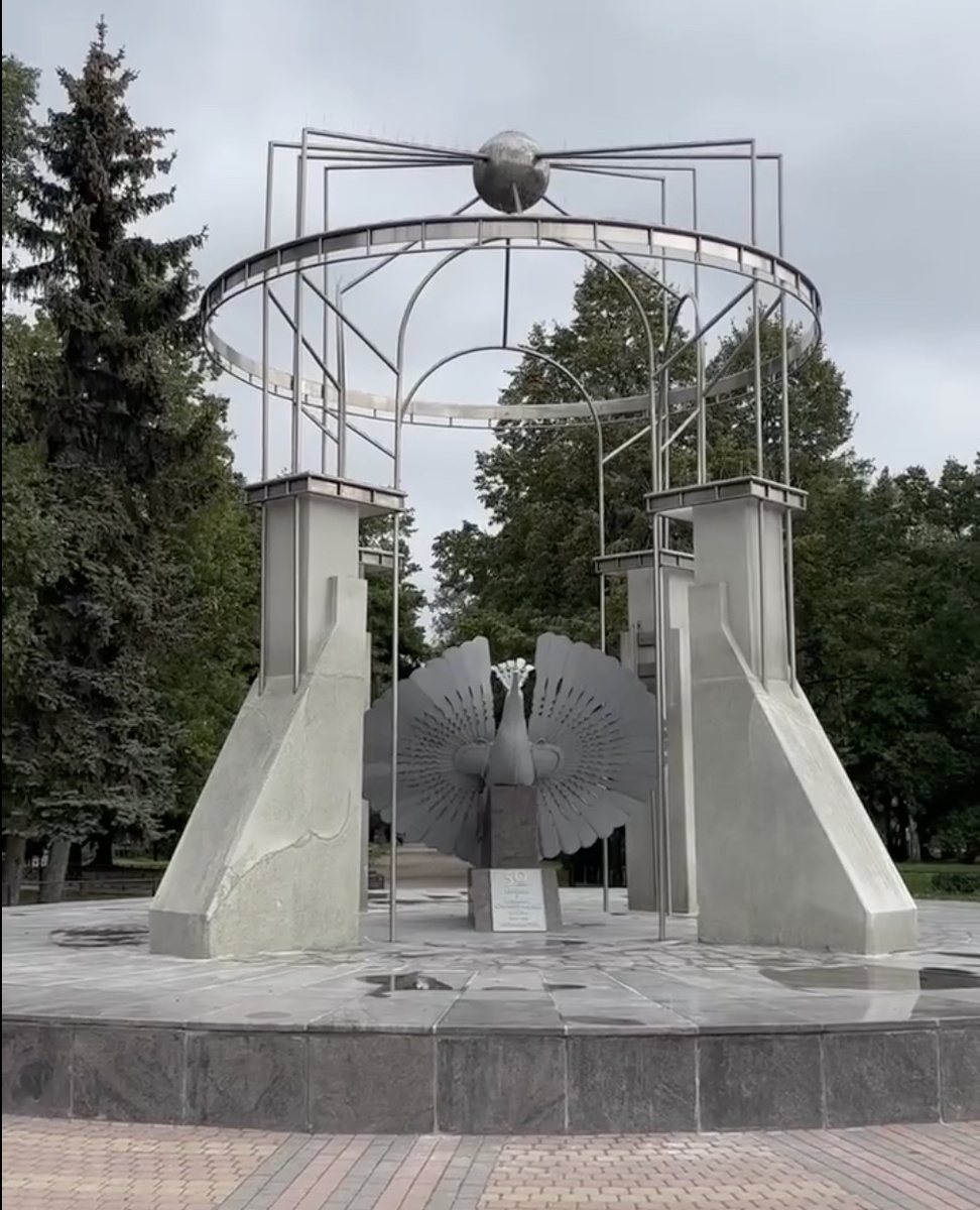    Мемориал «Галерея городов-героев». Фото: скриншот из видео со страницы главы Петрозаводска Инны Колыхматовой.