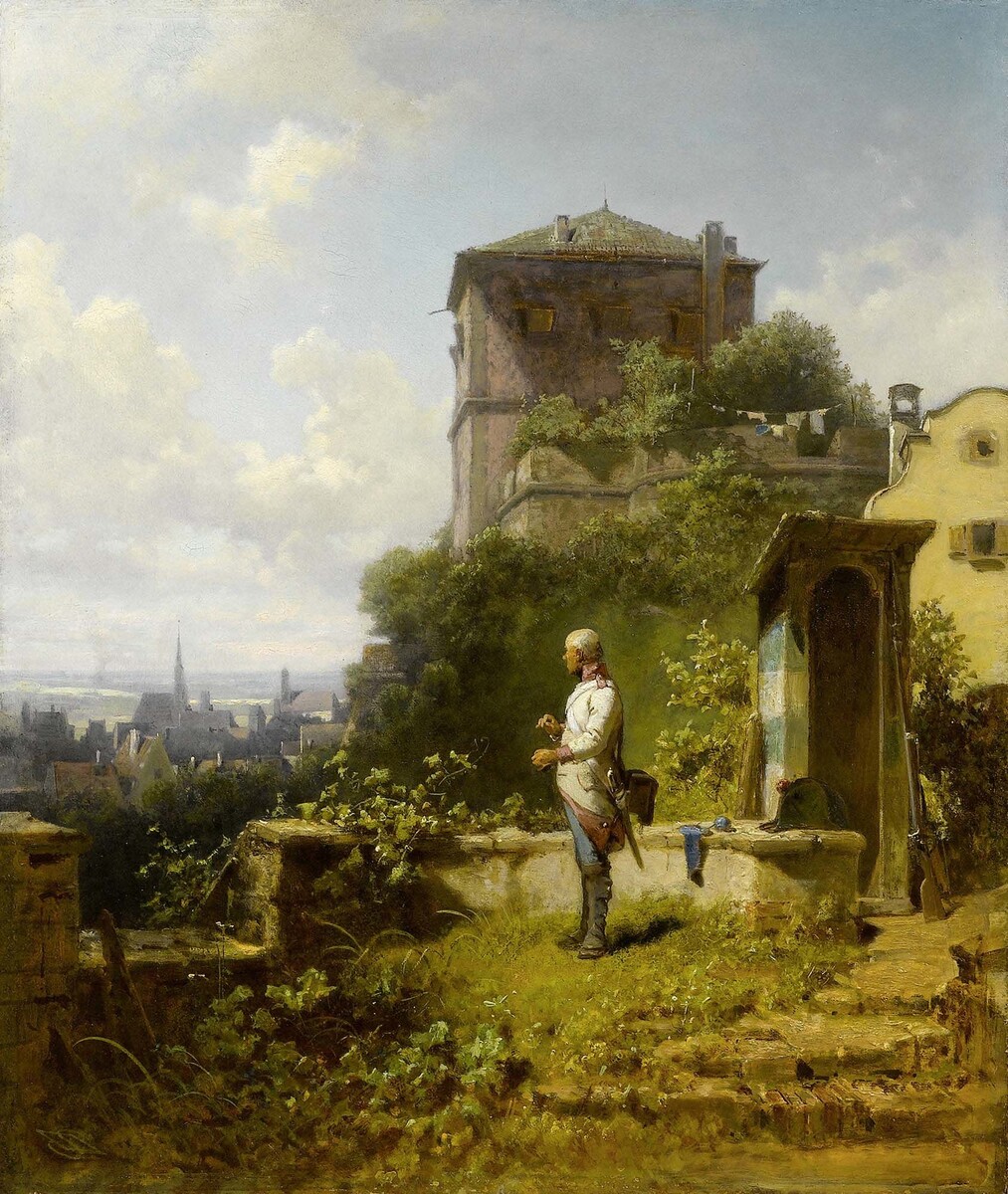     Карл Шпицвег. Таможня. 1870