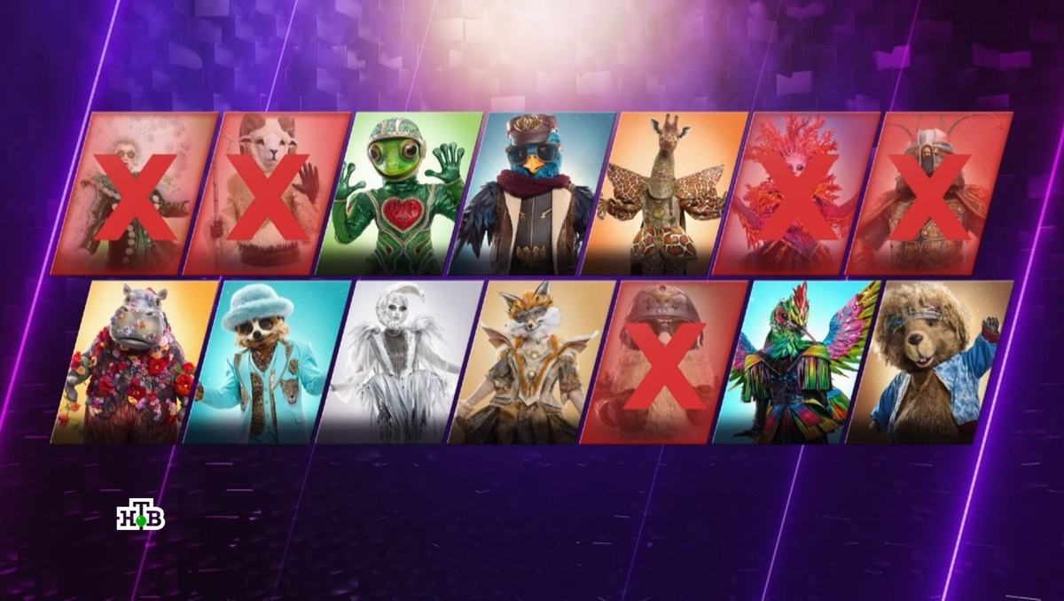 Таблица сезона после 6-го выпуска 