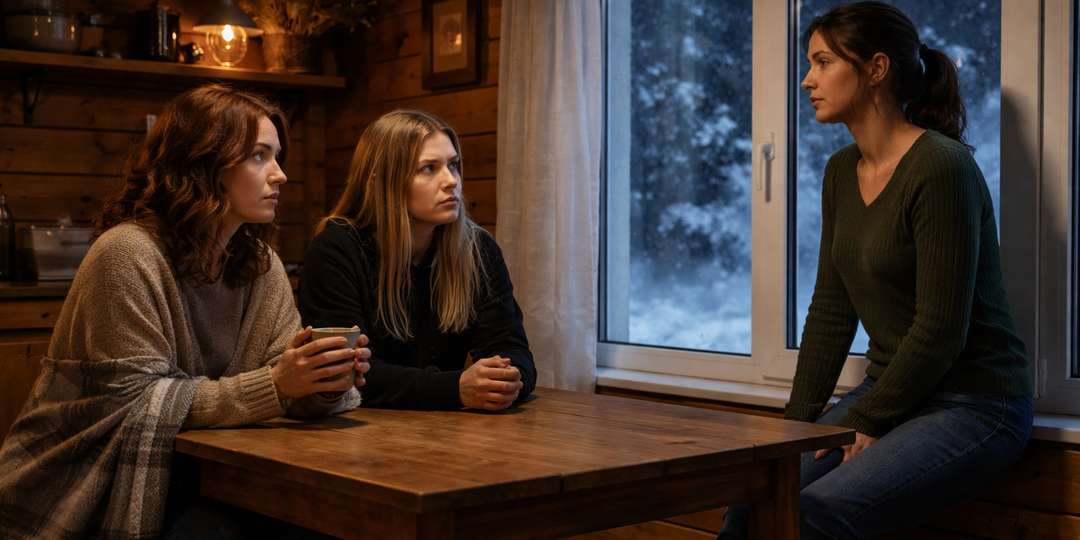 – Что теперь? – прошептала Катя. – Теперь будем ждать участкового, – ответила Вера. – А пока… занесем тело в дом