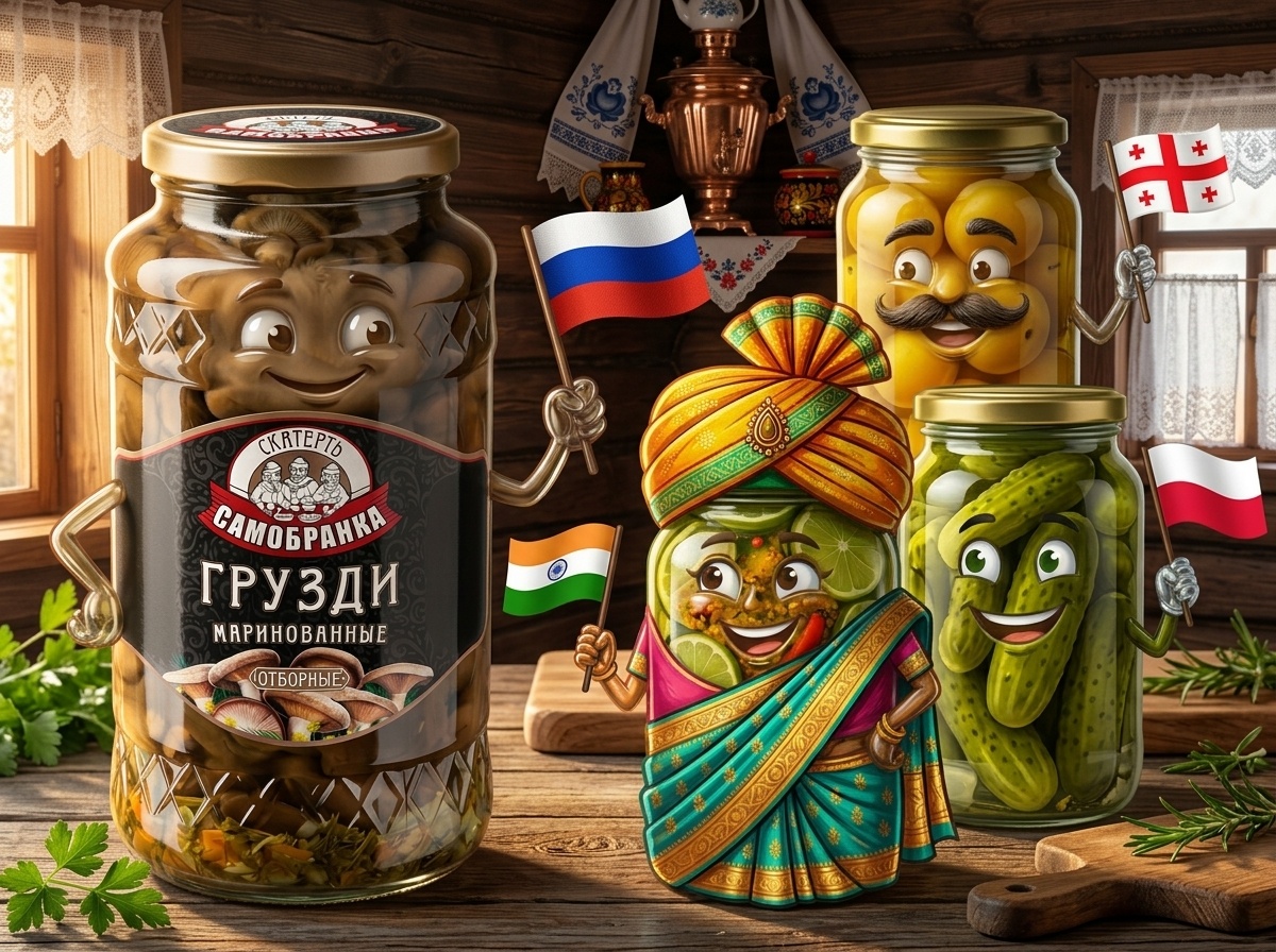 В каких странах тоже любят соленья?