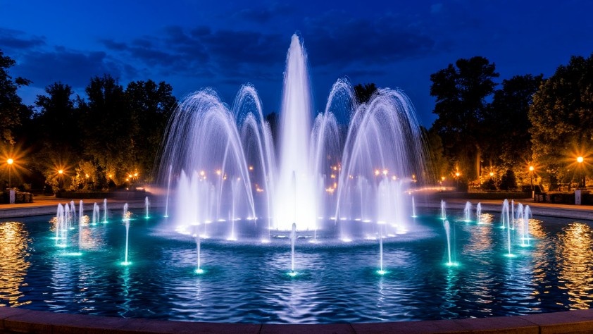    В Архангельске началось строительство фонтана со звуком и светом