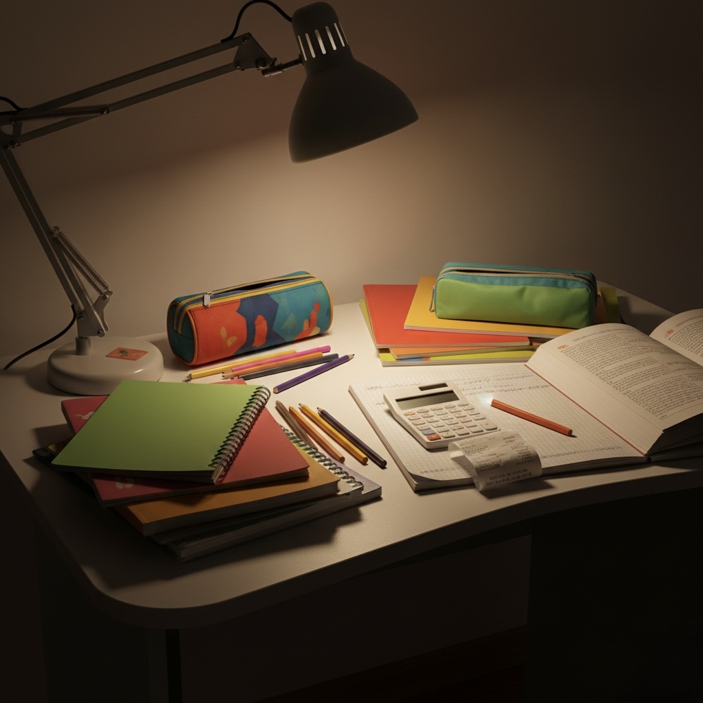 Детские тетради на столе иногда говорят о будущем больше, чем любые планы