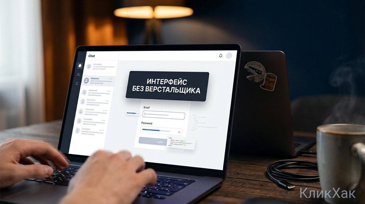 Интерфейс без верстальщика