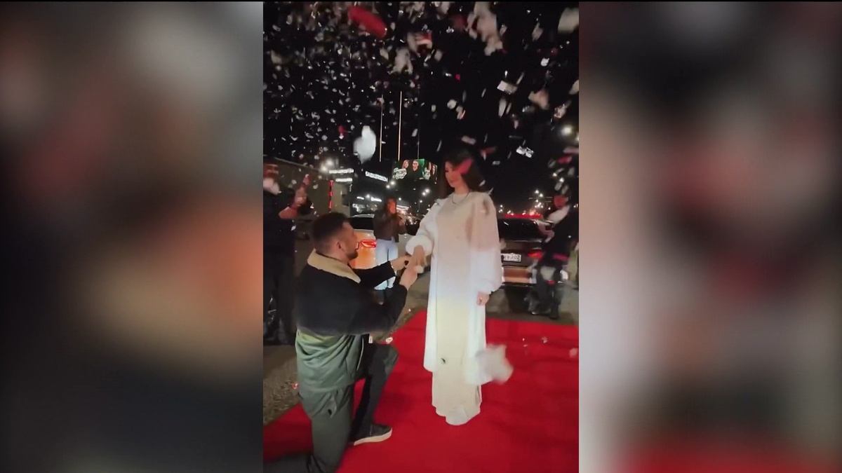    Уфимец перекрыл проспект Салавата Юлаева, чтобы сделать предложение возлюбленной