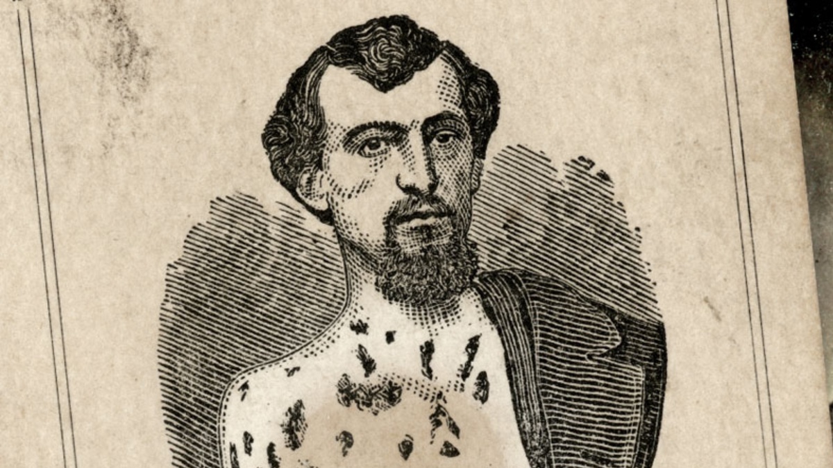 Гравюра с изображением солдата, получившего ранения во время Гражданской войны в США — изображения самого Рёллингера история, увы, не сохранила