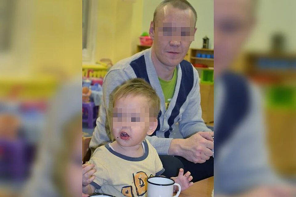 Детоубийца со своим сыном. Фото: соцсети