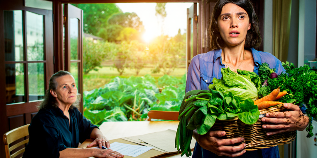 «Это моя земля, Наташа, а ты здесь гостья», — сказала свекровь и разложила бумаги на столе, когда я пришла с огорода